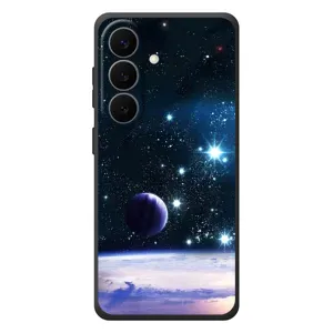 Чохол (ТПУ) з планетами на Samsung Galaxy S26 Plus (Космічний вид)