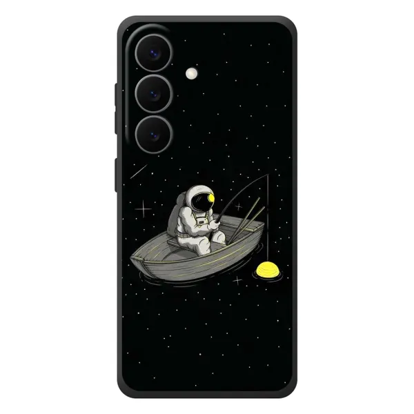 Чехол с рисунком «Космонавт на рыбалке» для Samsung Galaxy S26 Plus Чехол с рисунком «Космонавт на рыбалке» для Samsung Galaxy S26 Plus