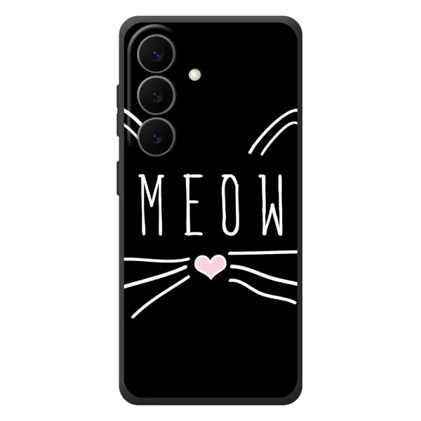 Чехол с рисунком «КОТИК MEOW» для Samsung Galaxy S26 Plus Чехол с рисунком «КОТИК MEOW» для Samsung Galaxy S26 Plus