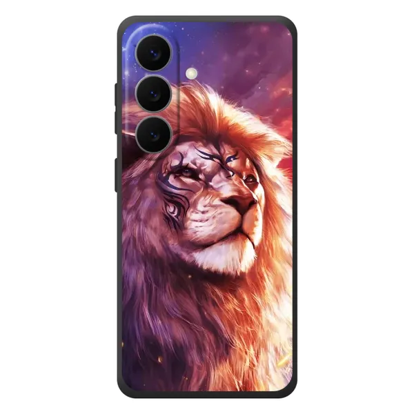 Чехол с рисунком «Красочный ЛЕВ» для Samsung Galaxy S26 Plus Чехол с рисунком «Красочный ЛЕВ» для Samsung Galaxy S26 Plus