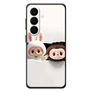 Чехол с принтом Лабубу для Samsung Galaxy S26 Plus (Фигурки Labubu)