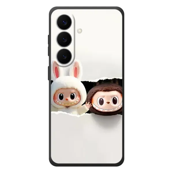 Чехол с рисунком «Фигурки Labubu» для Samsung Galaxy S26 Plus Чехол с рисунком «Фигурки Labubu» для Samsung Galaxy S26 Plus