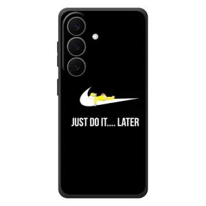 Силиконовый Чехол на Samsung Galaxy S26 Plus с картинкой Nike (Later)