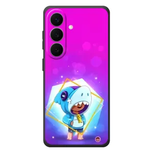 Чехол Бравл Старс для Samsung Galaxy S26 Plus (Леон в костюме Акулы)
