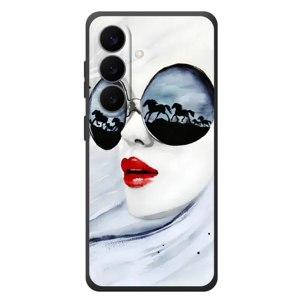 Чехол с рисунком «Любительница коней» для Samsung Galaxy S26 Plus Чехол с рисунком «Любительница коней» для Samsung Galaxy S26 Plus