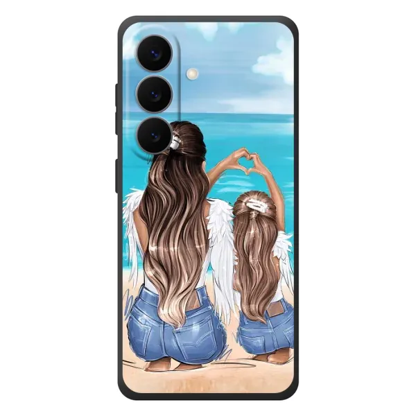 Чехол с рисунком «Мама и дочь» для Samsung Galaxy S26 Plus Чехол с рисунком «Мама и дочь» для Samsung Galaxy S26 Plus
