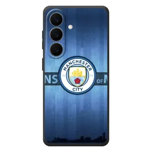 Силиконовые Чехлы принт Футбол на Samsung Galaxy S26 Plus (ManCity)