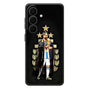 Чехлы Лео Месси Аргентина для Samsung Galaxy S26 Plus (Месси король)