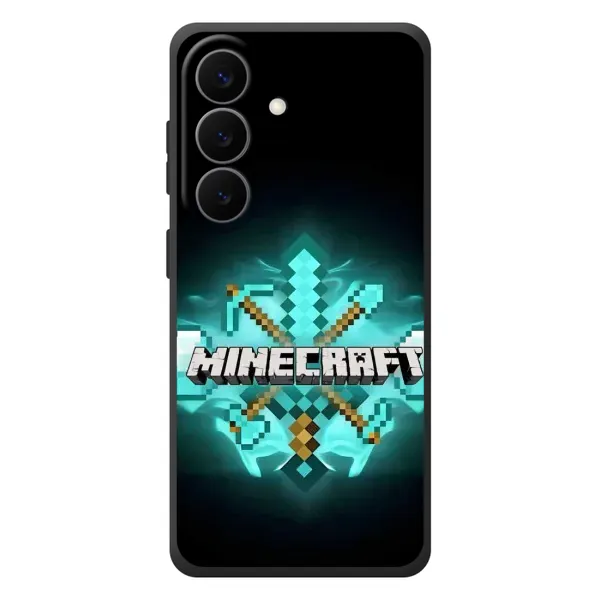 Чехол с рисунком «MineCraft 2» для Samsung Galaxy S26 Plus