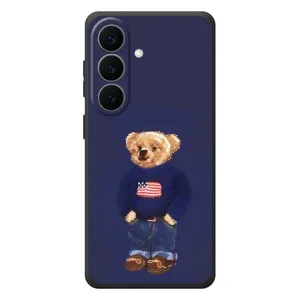 Чехлы Мишка Тедди для Галакси С26 Плюс (Мишка USA)