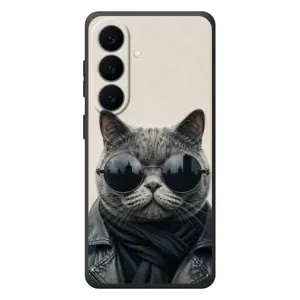 Чехол на тематику: Коты для Samsung Galaxy S26 Plus (Модный кот)