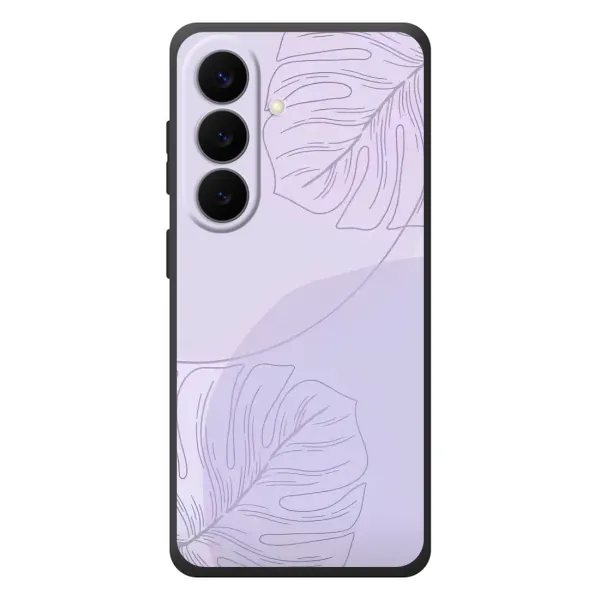 Чехол с рисунком «Монстера фиолетовая» для Samsung Galaxy S26 Plus Чехол с рисунком «Монстера фиолетовая» для Samsung Galaxy S26 Plus