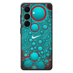 Силиконовый Чехол на Samsung Galaxy S26 Plus с картинкой Nike (Найк зеленый)