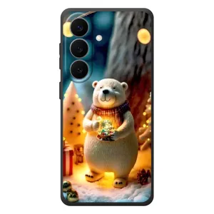 Чехлы на Новый Год Samsung Galaxy S26 Plus (Новогодний ведмеженок)