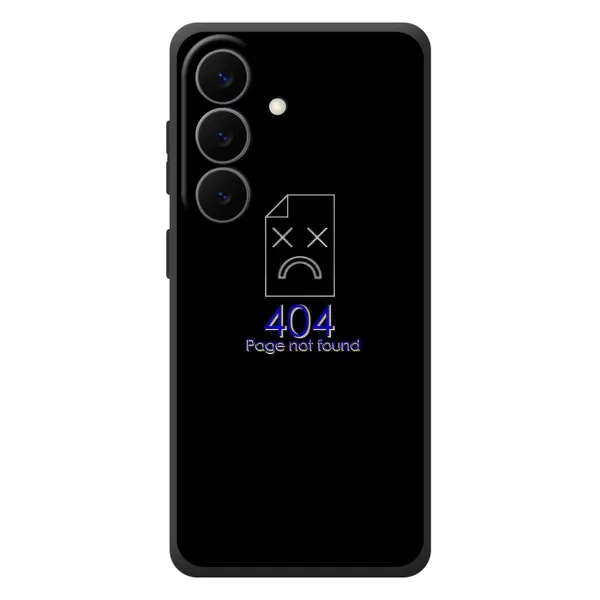 Чехол с рисунком «Ошибка 404» для Samsung Galaxy S26 Plus Чехол с рисунком «Ошибка 404» для Samsung Galaxy S26 Plus