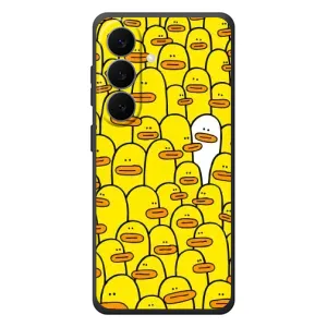 Силиконовый бампер с картинкой животных для Samsung Galaxy S26 Plus (Особенный)
