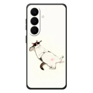 Чехол на тематику: Коты для Samsung Galaxy S26 Plus (Отдых)