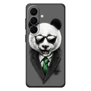 Чехлы с Пандами на Samsung Galaxy S26 Plus (Панда в очках)