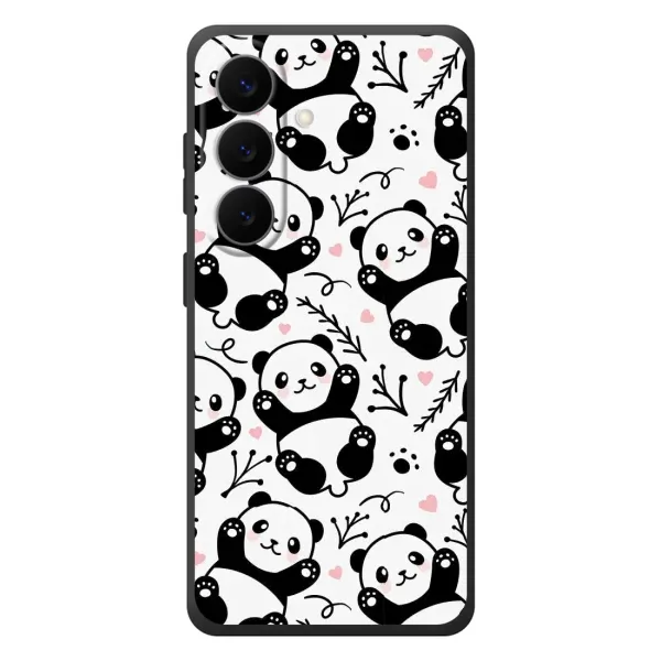 Чехол с рисунком «Пандочки» для Samsung Galaxy S26 Plus Чехол с рисунком «Пандочки» для Samsung Galaxy S26 Plus