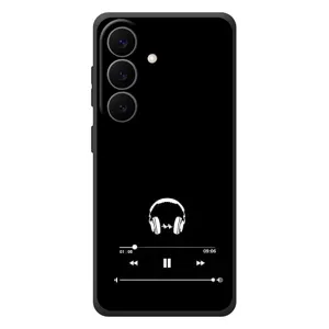 Чохол з картинками на чорному фоні для Samsung Galaxy S26 Plus (Плеєр)