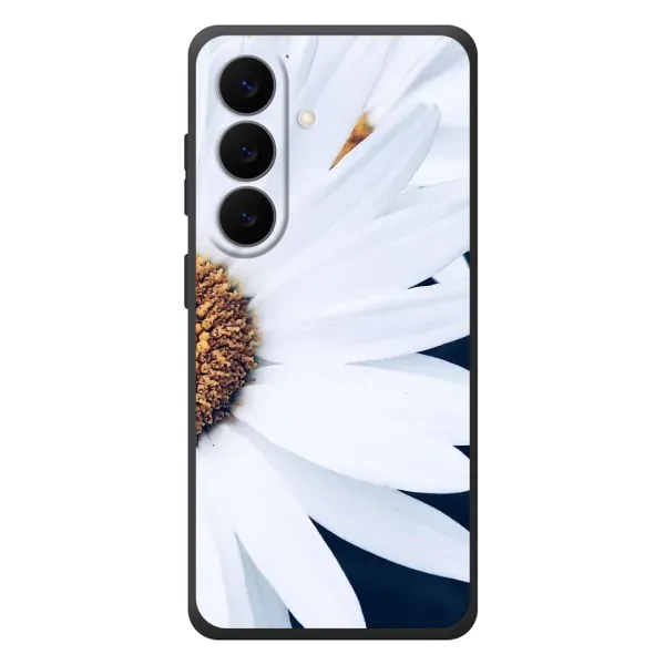 Чохол з малюнком «Пів ромашки» для Samsung Galaxy S26 Plus Чохол з малюнком «Пів ромашки» для Samsung Galaxy S26 Plus