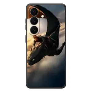 Чехол дракон Беззубик для Samsung Galaxy S26 Plus (Полет Беззубика)