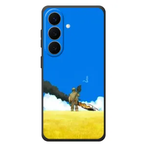 Чехлы на военную тематику для Samsung Galaxy S26 Plus (Попадание)
