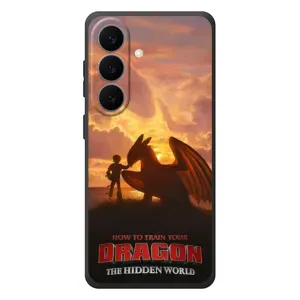 Чехол дракон Беззубик для Samsung Galaxy S26 Plus (Постер Беззубика)