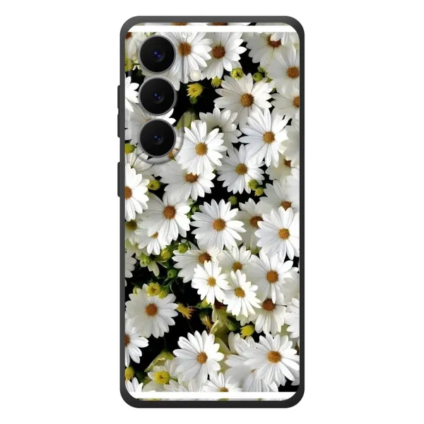 Чохол з малюнком «Рамка в ромашках» для Samsung Galaxy S26 Plus Чохол з малюнком «Рамка в ромашках» для Samsung Galaxy S26 Plus
