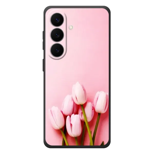 Чехол с рисунком «Розовые тюльпаны» для Samsung Galaxy S26 Plus Чехол с рисунком «Розовые тюльпаны» для Samsung Galaxy S26 Plus