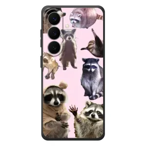 Силиконовый Чехол с Енотами на Samsung Galaxy S26 Plus (Смешные Еноты)