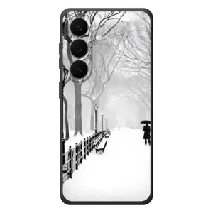 Чехлы на Новый Год Samsung Galaxy S26 Plus (Снегом замело)