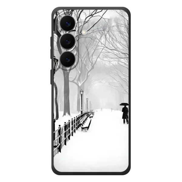 Чехол с рисунком «Снегом замело» для Samsung Galaxy S26 Plus Чехол с рисунком «Снегом замело» для Samsung Galaxy S26 Plus