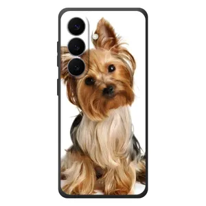 Чехол (ТПУ) Милые собачки для Samsung Galaxy S26 Plus (Собака Терьер)