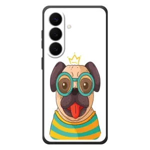 Бампер для Samsung Galaxy S26 Plus с картинкой "Песики" (Собака Король)