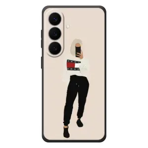 Силиконовый Чехол на Samsung Galaxy S26 Plus с картинкой Стильных Девушек (Стильная)