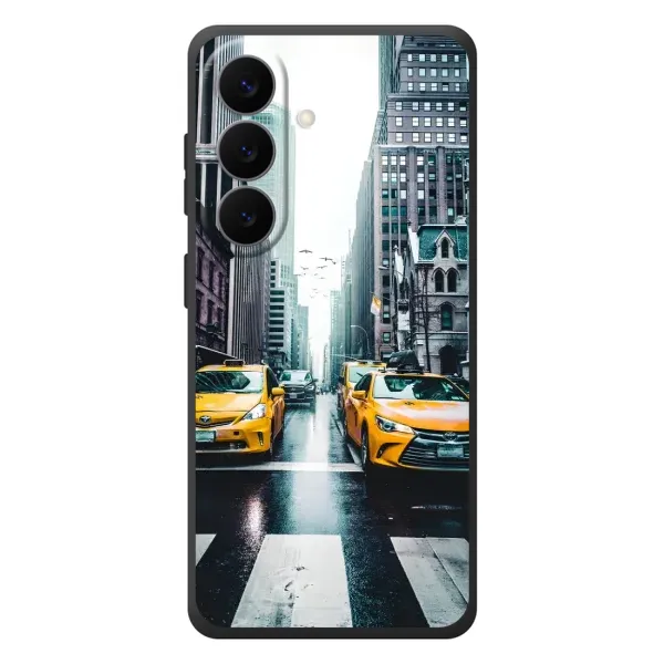 Чехол с рисунком «Такси» для Samsung Galaxy S26 Plus Чехол с рисунком «Такси» для Samsung Galaxy S26 Plus
