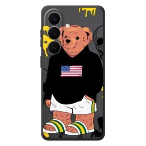 Чехлы Мишка Тедди для Галакси С26 Плюс (Teddy USA)