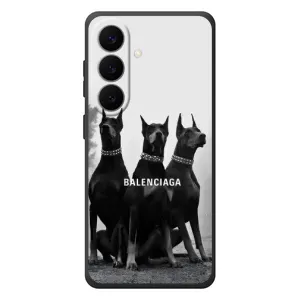 Чехол ДОБЕРМАН для Samsung Galaxy S26 Plus (Три добермана)