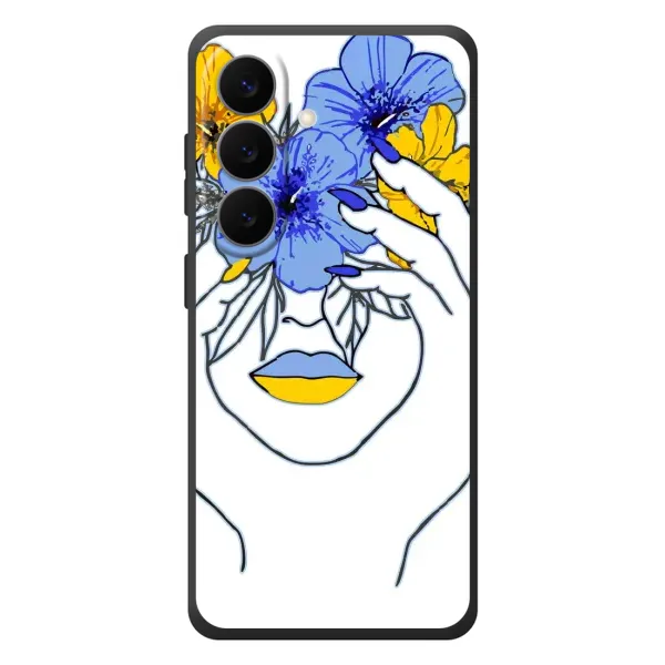 Чехол с рисунком «Украинка на всю голову» для Samsung Galaxy S26 Plus