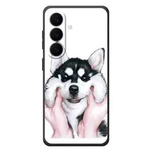 Бампер для Samsung Galaxy S26 Plus с картинкой "Песики" (Собака Хаски)