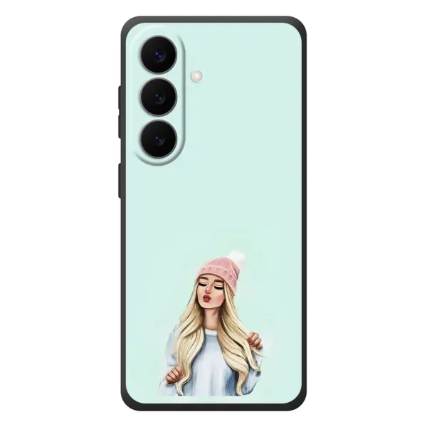 Чехол с рисунком «В шапке» для Samsung Galaxy S26 Plus