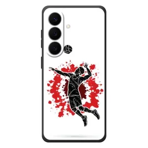 Чохли з прінтом Спортивна тематика для Samsung Galaxy S26 Plus (Волейболіст)