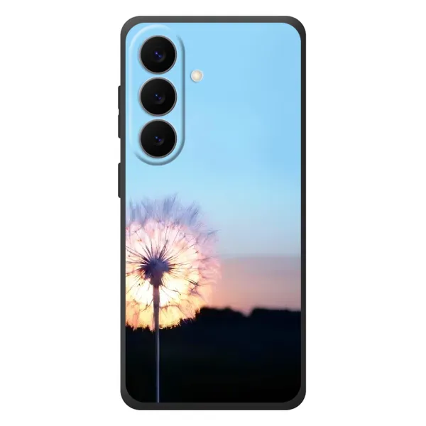 Чехол с рисунком «Закат с одуванчиком» для Samsung Galaxy S26 Plus Чехол с рисунком «Закат с одуванчиком» для Samsung Galaxy S26 Plus