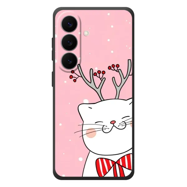 Чехол с рисунком «Зимний кот» для Samsung Galaxy S26 Plus Чехол с рисунком «Зимний кот» для Samsung Galaxy S26 Plus