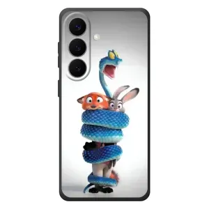 Силиконовый чехол с принтом Зоотрополіс для Samsung Galaxy S26 Plus (Змея Зоо)