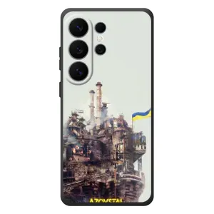 Чехлы на военную тематику для Samsung Galaxy S26 Ultra (Азовсталь)