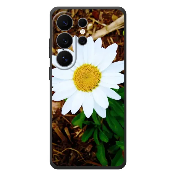 Чехол с рисунком «Белая ромашка» для Samsung Galaxy S26 Ultra Чехол с рисунком «Белая ромашка» для Samsung Galaxy S26 Ultra