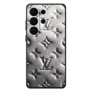 Текстурний Чохол Louis Vuitton для Галаксі С26 Ультра (Бежевий ЛВ)