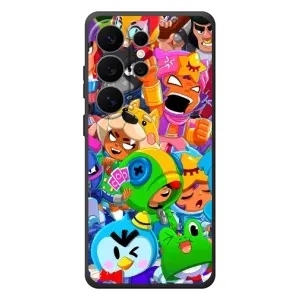 Силиконовый Чехол на Samsung Galaxy S26 Ultra с картинкой Brawl Stars (Brawl-Stars)